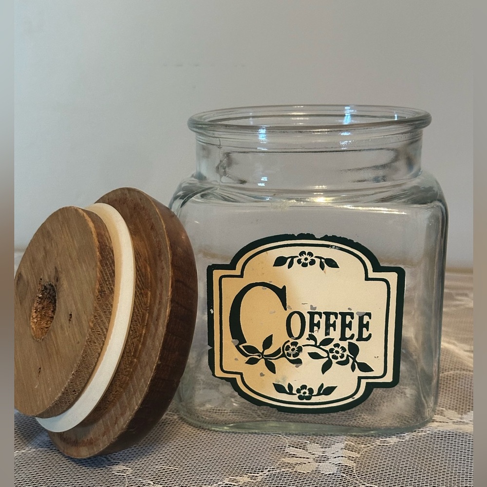 Vintage Anchor Hocking Coffee Cannister